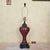 Late 20th Century Vintage Bombay Company Oxblood Urn Table Lamp For Sale - Image 5 of 18