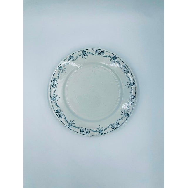 Antique Dessert Plate by Gien, France, 1955, Set of 3 For Sale - Image 10 of 10