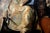 This elegant oil on canvas by Italian painter Angelo Granati portrays a noblewoman seated in a richly appointed interior,...