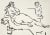 1946 Ink on Paper Drawing if a Reclining Nude in a Sketch Class by Artist Harold Haydon For Sale - Image 4 of 4