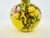 Vintage Chinese Yellow Famille Rose Monkey & Peach Porcelain Vase For Sale - Image 4 of 12