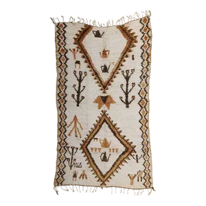 Vintage Moroccan Azilal Rug - 05'10 X 10'04