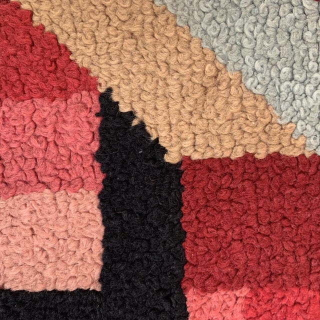 French Art Deco Hand Knotted Wool Rug, 1930s For Sale - Image 10 of 15