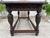Brown Antique French Renaissance Carved Oak Library Center Table Console Island C1880 For Sale - Image 8 of 12