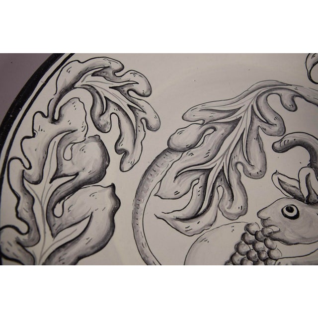 Manolo Contreras Mexican Folk Art Plate with Rabbit – 20” About the Artist Manolo Contreras is a Mexican ceramic artist...