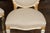Pair of Italian Neoclassical Painted and Carved Side Chairs with Shield Backs For Sale - Image 4 of 12
