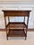 Antique Fruitwood Three Tier Side Table W/ Drawer For Sale - Image 10 of 14