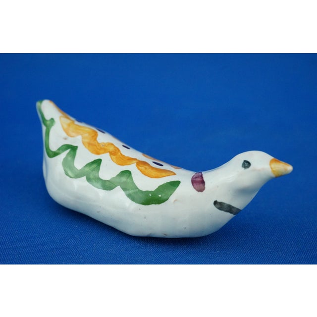 20th Century Ceramic Animal and Bird Sculptures in the style of Vietri Studeman from Icaro, Rhodes, Greece, Set of 3 For Sale - Image 10 of 18