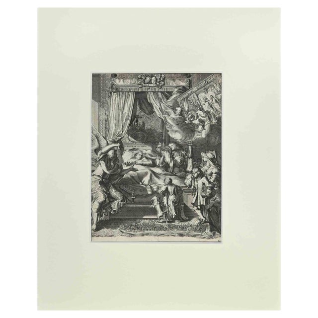 Romeyn de Hooghe, La Manière de se Bien Preparer à La Mort, Etching, 1700 For Sale