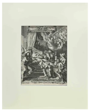 Romeyn de Hooghe, La Manière de se Bien Preparer à La Mort, Etching, 1700