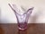 Large Asymmetrical Vase in Pink Crystal by Val Saint Lambert For Sale - Image 15 of 18