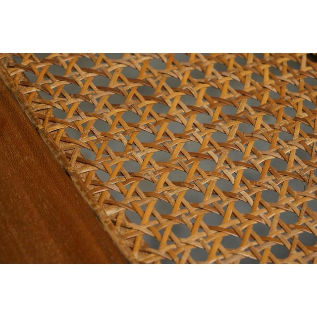 Sculptural Colonial Chaise Lounge in Wood and Webbing, 1930s For Sale - Image 14 of 15