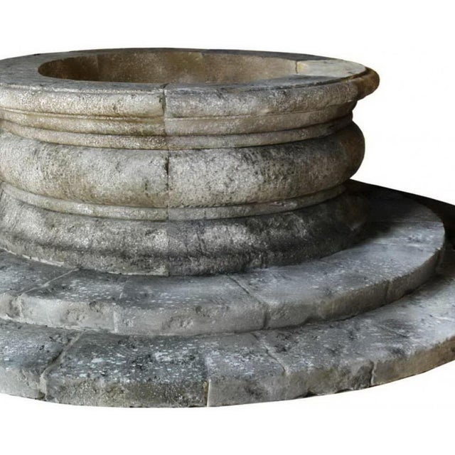 Italian Great Stone Well, 20th Century For Sale - Image 4 of 7