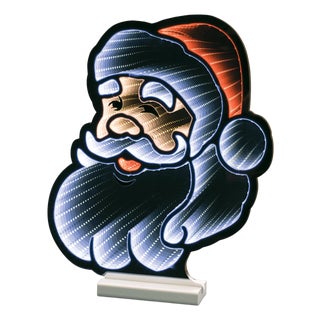 Santa Head Ekkolight 16"H For Sale