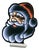 Santa Head Ekkolight 16"H For Sale