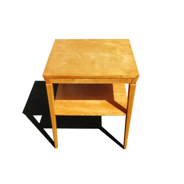 A Mid- Century - Post Modern - Swedish Edmond Spence Side Table For Sale - Image 4 of 9