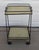 Mid 20th Century Iron 2 Tier Rolling Bar Cart Mathieu Matégot Style For Sale - Image 6 of 18