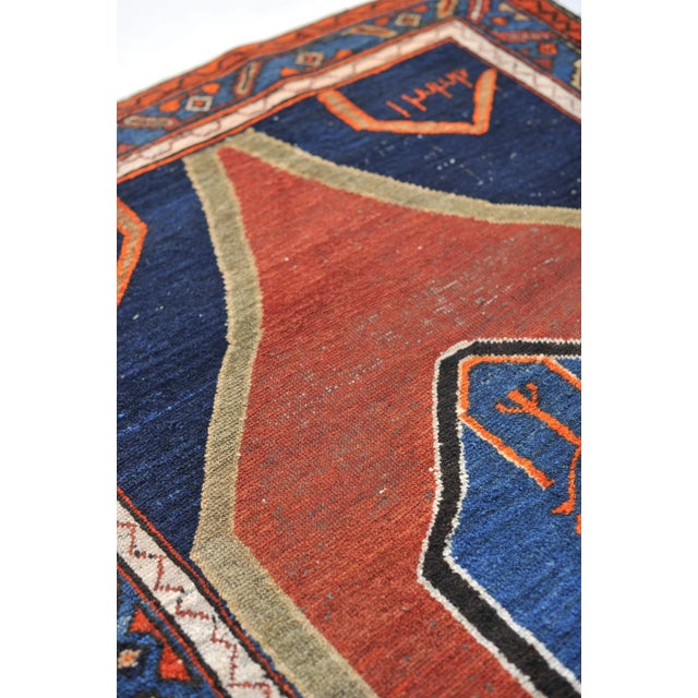 1950s Minimalist Tribal Rug - 4.4 X 6.6 For Sale - Image 10 of 11