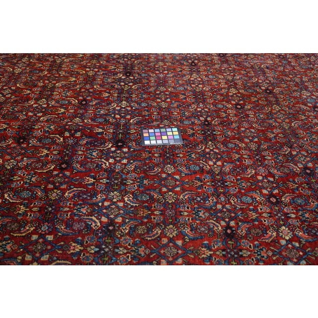 Antique Bidjar Rug 9'3'' x 12'6'' For Sale - Image 10 of 11