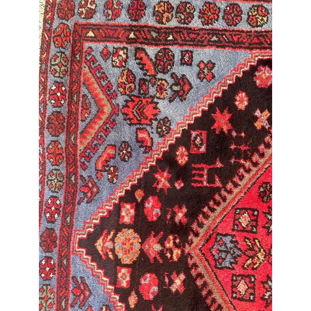 Vintage Hamadan Rug, 1950s For Sale - Image 6 of 18