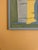 Textile Vintage Abstract Architectural Modern Painting Signed by Carlson For Sale - Image 7 of 8