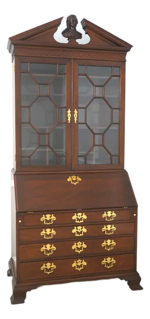 Kindel National Historic Trust Mahogany Secretary Desk