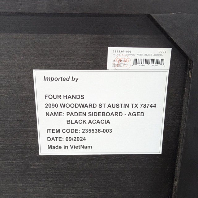 Four Hands Paden Sideboard For Sale - Image 9 of 9