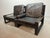 Mid-Century Brutalist Black Leather Lounge Chairs with Black Wooden Frames by Sonja Wasseur, Netherlands, 1970s, Set of 2 For Sale - Image 12 of 14