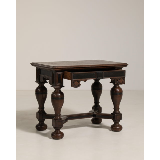 Late 19th Century Oak Renaissance Table For Sale - Image 10 of 12