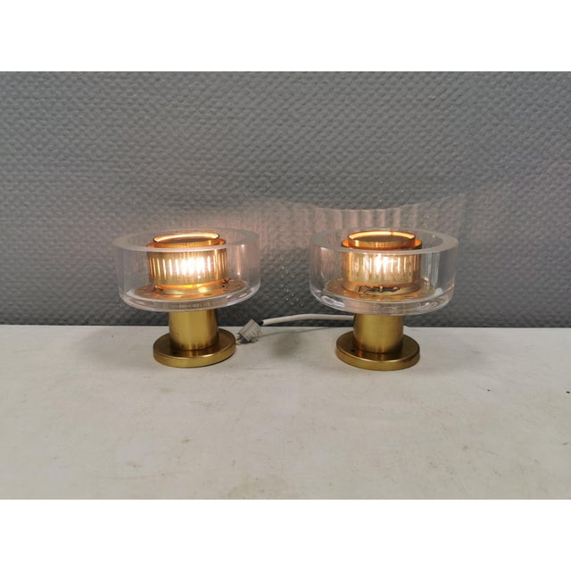 The Father of the Famous Saga Wall Lamps by Kay Kørbing for M/S England Ferry, 1963-1964, Set of 2 For Sale - Image 3 of 14