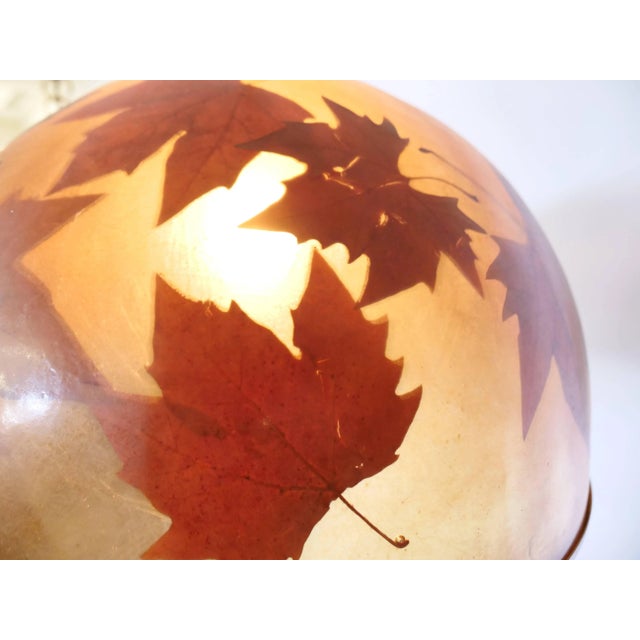 Italian Resin Design Hanging Lamps Leaves, 1980s, Set of 2 For Sale - Image 18 of 18