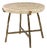 Century Furniture Bronze Finish and Crystal Stone Side Table For Sale