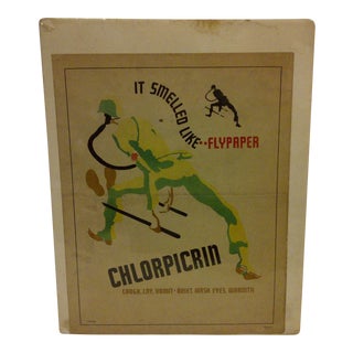Vintage WWI Safety Poster For Sale