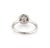Tiffany and Co. Tiffany & Co. Soleste Diamond Platinum Ring - Size 6 For Sale - Image 4 of 6