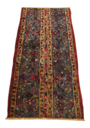 Antique Indian Agra Oriental Rug