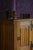 Brown Scandinavian Narrow Oak Cabinet, 1950s For Sale - Image 8 of 17