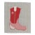 Polly the Cowboy Boot by Willa Heart in Brimfield Black Frame, Mini Art Print For Sale