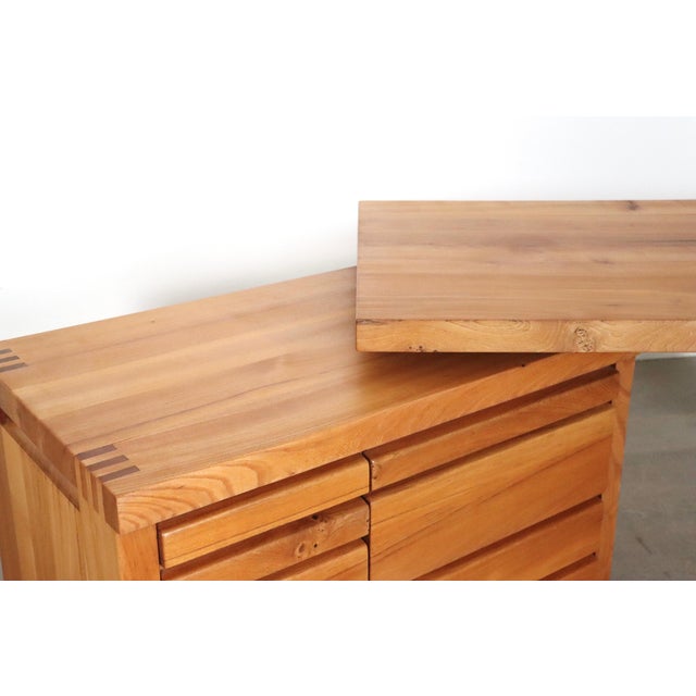 B19 Desk in Elm by Pierre Chapo, France, 1967 For Sale - Image 12 of 13