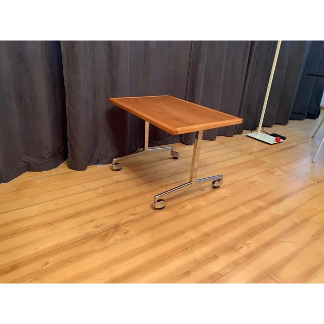 Mobile Auxiliary Table, 1970s For Sale - Image 6 of 13