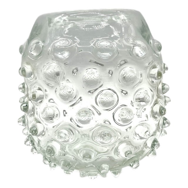 Vintage Murano Glass Vase, 1960s For Sale