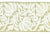Sample, Scalamandre Coventry Embroidered Tape, Celery For Sale
