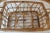 1970s 6-Bottle Wicker Rattan Wine Carrying Basket Wine Carrier For Sale - Image 9 of 10