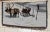 1980s Vintage Winter Reindeer & Sleigh Woven Tapestry Throw With Fringe For Sale - Image 5 of 15