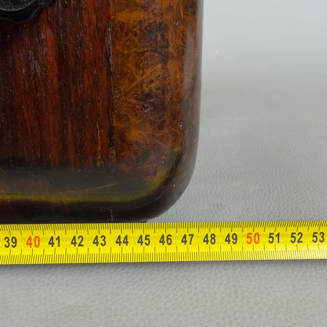 Vintage Model 443 A Valve Radio in Radica Wood from Siare, Milan, Italy For Sale - Image 11 of 14