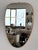 Gold Large Italian Wall Mirror with Original Brass Frame, 1970s For Sale - Image 8 of 18