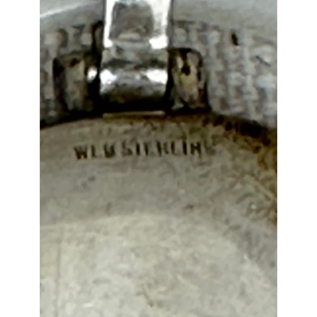 Late 20th Century Vintage Sterling and Acrylic Baby Rattle/Teething Ring For Sale - Image 5 of 5