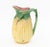 Ceramic English Majolica Corn Pitcher and Vases, 3 Pieces For Sale - Image 7 of 14