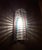 White 1960s Ribbed Murano Sconces, a Pair For Sale - Image 8 of 10