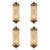 Vintage Art Deco Style Crystal Sconces, 1970, Set of 4 For Sale - Image 17 of 17