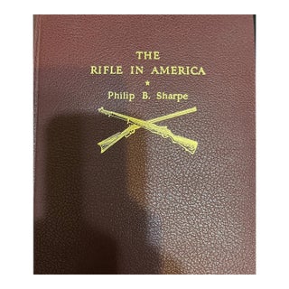 The Rifle in America 1938 SIGNED First Edition Philip B. Sharpe Slipcase For Sale